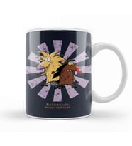 Angry Beavers Retro Japanese Kupa Bardak Porselen