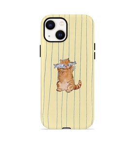 iPhone 15 Plus Vorian Çift Katmanlı MagSafe Kılıf Flower Crown Dachshund