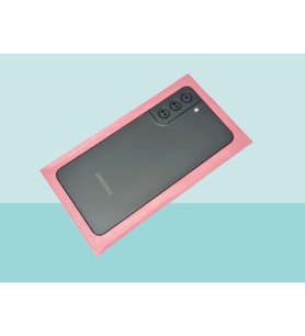 Samsung Galaxy S21 FE Arka Pil Batarya Kapağı Kapak ( Full Kamera Lensli ) SİYAH