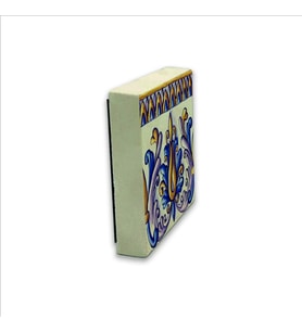 İtalyan Deseni Baskılı Doğaltaş  Magnet(KD-084)Buzdolabı Süsü