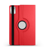 Lexroo Lenovo M11 TB-330FU Dönebilen Standlı Kılıf - Kırmızı