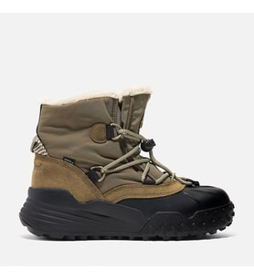 Timberland MORIAH RANGE MID WARM LINED WATERPROOF S Kadın KAR BOTU TB0A29KBEIX1 (Yeşil)