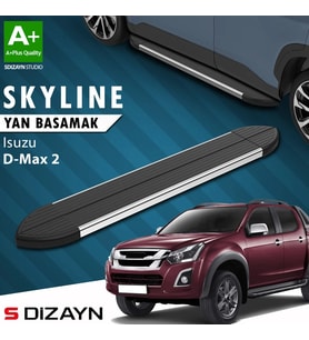 Isuzu D-Max 2 Skyline Krom Yan Basamak 203 Cm 2012-2019 A+ Kalite