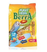 Mavi Yeşil Muhabbet Yem Kraker Hediye 500 Gr