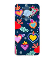 PrintiFy Huawei Nova Y90 ile Uyumlu Retro Color 3  Kamera Korumalı Şeffaf  Kılıf