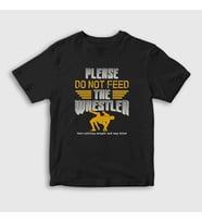 Presmono Unisex Çocuk Siyah Don't Feed Ufc Mma Hediye Güreşçi Güreş T-Shirt 496712tt