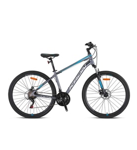 Kron TX 75 - 28" Trekking - 19' - 21 Vites - M.DISC - Mat Gri-Gri/Siyah/Mavi