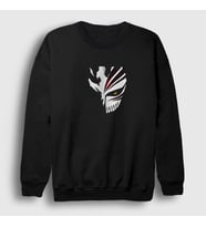 Presmono Unisex Siyah Mask Anime Bleach Sweatshirt 128069tt