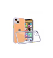 iPhone 13 Mini Kılıf Miami Şeffaf Silikon - Lila