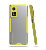 Xiaomi Mi 10t Pro Kılıf Platin Silikon - Sarı