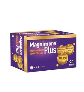 Magnimore Magnezyum Plus Takviye Edici Gıda 90 Tablet