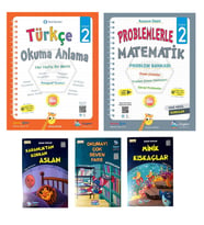 Üçgen 2.Sınıf Yaz Tatil Seti (Beyaz)