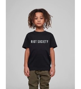 Çocuk Unisex Baskılı T-Shirt - Siyah