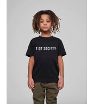 Çocuk Unisex Baskılı T-Shirt - Siyah