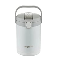 VAGONLİFE ÇELİK YEMEK KABI TEK HAZNELİ İKİ BÖLMELİ LUNCH BOX BL10089 2100 ML