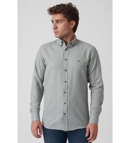 White Stone Barcelos G2514 Slim Fit Gömlek Desenli