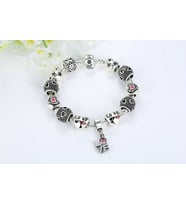Pandora Tarz , Love Aşk Temalı Charm Bİleklik, Ahşap Kutu içerisinde