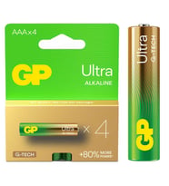 GP 24AU-2U4 Alkalin AAA İnce Kalem Pil 4 lü 1.5V