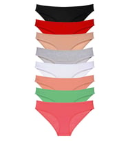 Mulvxbrf Brf02 8 Adet Süper Eko Set Likralı Kadın Slip Külot Set 1 (Mulvix)