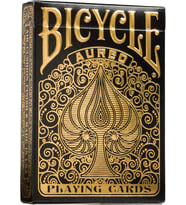 Bicycle Aureo Black İskambil Oyun Kart Destesi - Siyah