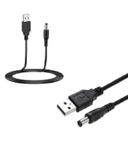 USB To Power Kablo 1 Metre 2.1 - 2.5mm Arduino Uyumlu