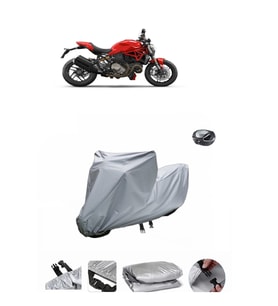 Ducati Monster 1200  Su Geçirmez Motosiklet Brandası ARKA ÇANTA UYUMLU