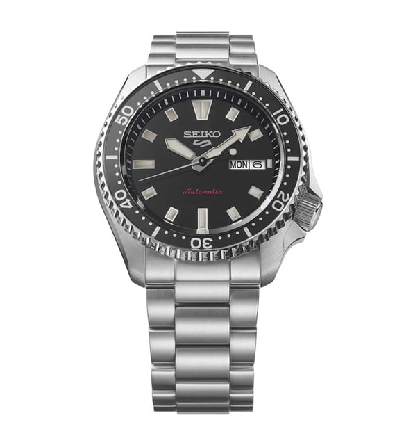 SEIKO 5 SPORTS SRPL85 PİLSİZ OTOMATİK SERAMİK BEZEL ÇELİK ERKEK