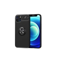 Apple iPhone 14 Uyumlu Kılıf Zore Ravel Silikon Kapak (Siyah)