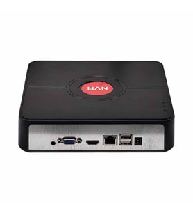 8 Kanal 5 MP 1440P Tseye NVR IP Full Hd Kamera Kayıt Cihazı (Düz Siyah)