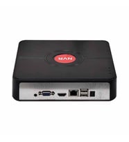8 Kanal 5 MP 1440P Tseye NVR IP Full Hd Kamera Kayıt Cihazı (Düz Siyah)