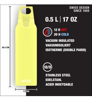 8788.20 H&C One 0.50 Litre Termos, Sarı