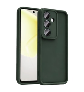 Samsung Galaxy A37 5g Viera Silikon - Koyu Yeşil