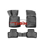 Mercedes GLK 3D Havuzlu Paspas 2008-2015 Siyah (Karışık)