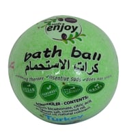 Enjoy El Yapımı Okaliptuslu Banyo Bombası Banyo Topu Yeşil 100Gr