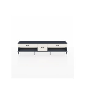 Arges TV Ünitesi 3 Çekmeceli  220x30x51 Antrasit-Çam/Aytaşı