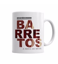 Festa de Peao Barretos Kupa Bardak Porselen