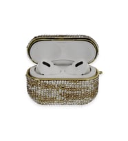 Airpods Pro 2 (2.nesil) Klor Taşlı Kılıf - Desen 6