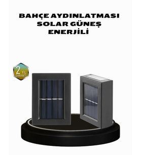 Dayanıklı Solar Aplik Ha Koşullarına Dayanıklı Dış Mekan Işığı