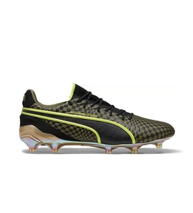 PUMA KING ULTIMATE PORSCHE FG/AG Erkek Çim Zemin Kramponu 10848401 Çok Renkli (Siyah)