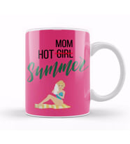 Hot Not Girl Mom Summer Kupa Bardak Porselen