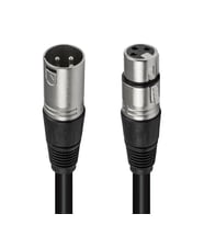Canon Erkek Canon Dişi 3 Metre Uzatma Kablo Amfi Mixer Stüdyo Ses Kablosu
