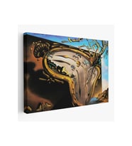 Salvador Dali'nin Eriyen Saat Belleğin Azmi Tablosu-6599