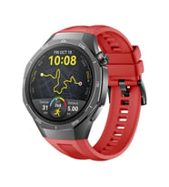 Huawei Watch GT 6/5/4/3/2 Pro 46mm Kordon Spor Silikon Band Lansman 1e1 Uyumlu 1 (Kırmızı)