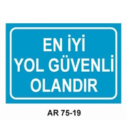 İŞ GÜVENLİĞİ UYARI LEVHASI 1 ADET PVC 21 X 29CM