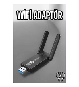 Mey İthalat® Wifi Alıcı Wifi Adaptörü USB Girişli 3.0