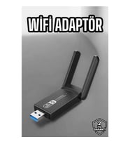 Mey İthalat® Wifi Alıcı Wifi Adaptörü USB Girişli 3.0
