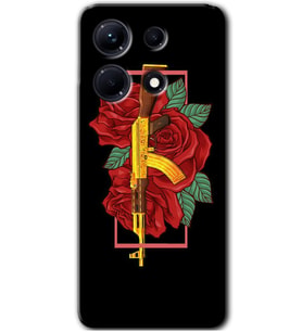 İnfinix Note 30 Kılıf HD Desen Baskılı Arka Kapak - Bedel