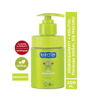 Doğal Aromasız Hydroxyapatite+Xylitol Florürsüz Diş Macunu Pompalı 200 ml
