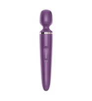 Büyük Boy Güçlü Masaj Aleti Satisfyer Wand-er Women Purple  Vibratör