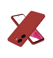 Redmi 13C Kılıf First Silikon - Bordo